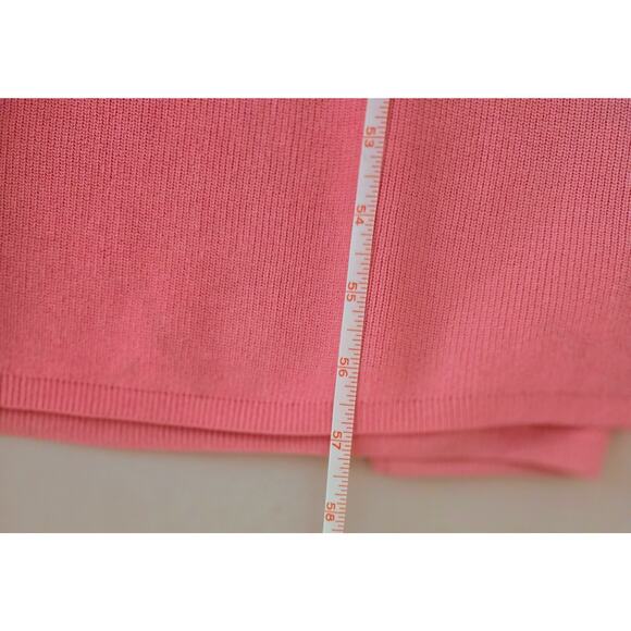 Zara pink cut-out long sleeve stretch knit dress M - Picture 9 of 13